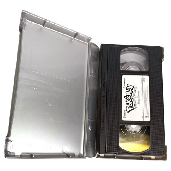 Pokemon The Johto Journeys Snow Rescue VHS Tape Pioneer 2000 Animated Kids Movie - Picture 7 of 7